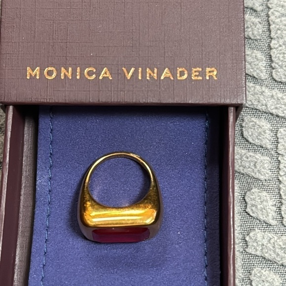 Monica Vinader Gemstone Power Cocktail Ring - Picture 3 of 6